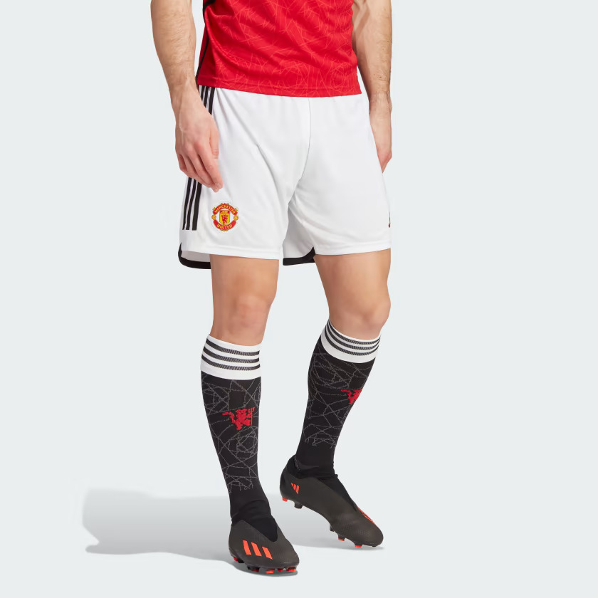 adidas Manchester United 23/24 Home Shorts 'White' HR3678 - 2