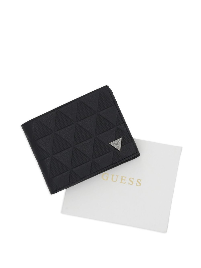 geometric-embossed bifold wallet 4
