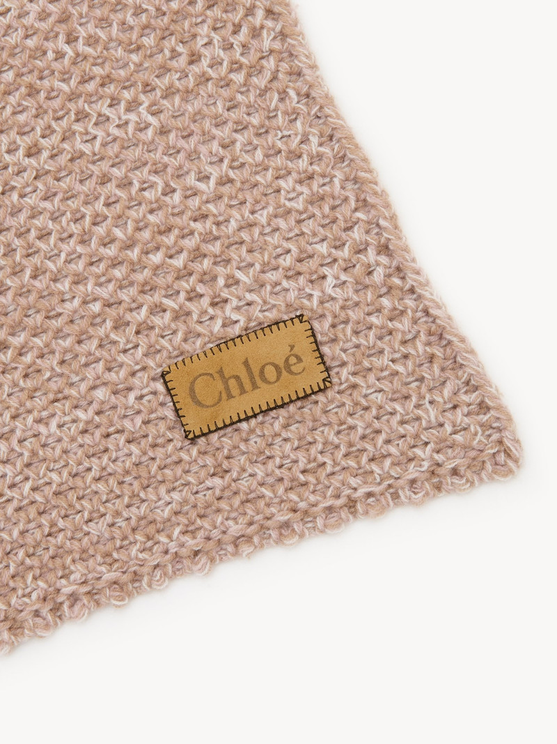 Chloé CHUNKY KNITTED SCARF outlook