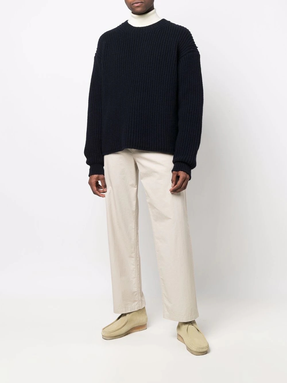 crew-neck cashmere jumper - 2