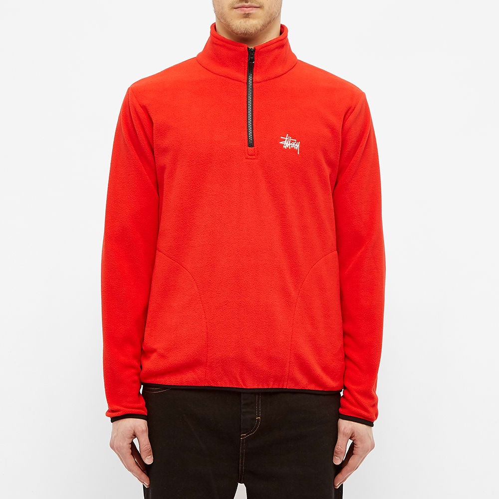 Stussy Basic Mock Neck Polar Fleece - 3