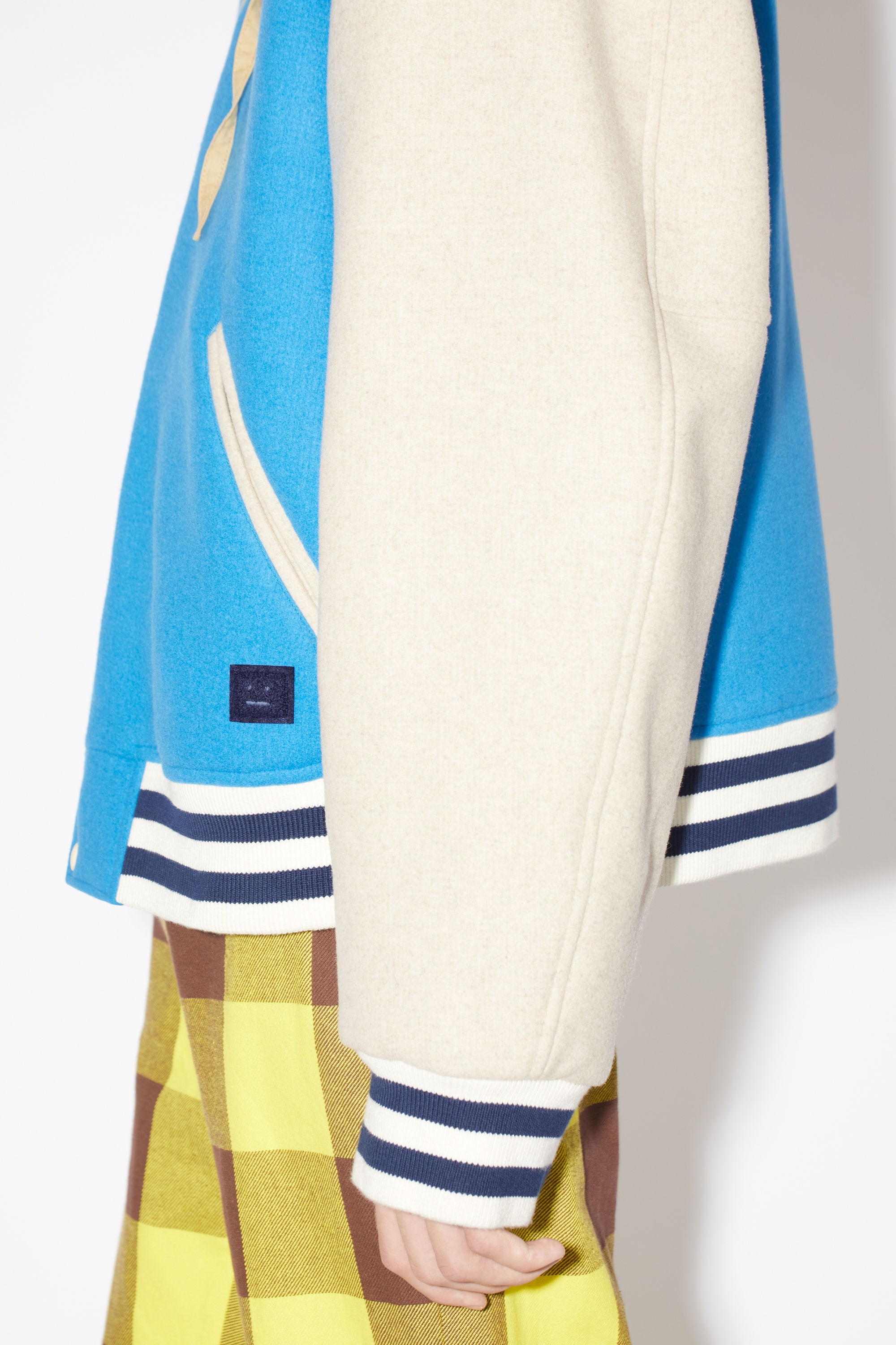 Wool blend jacket - Sapphire blue - 5