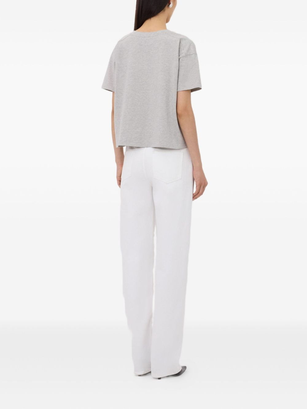 V-neck short-sleeved T-shirt - 5