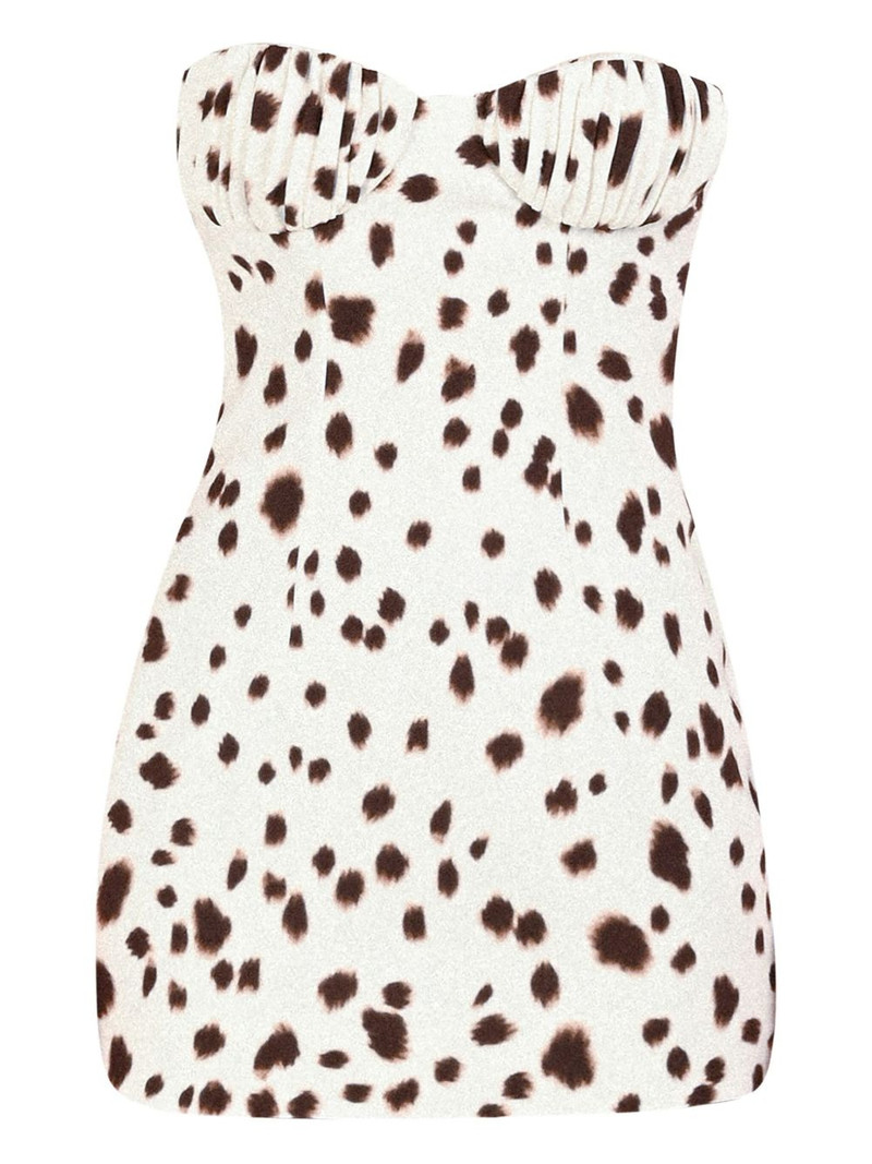 dalmatian-pattern dress 1