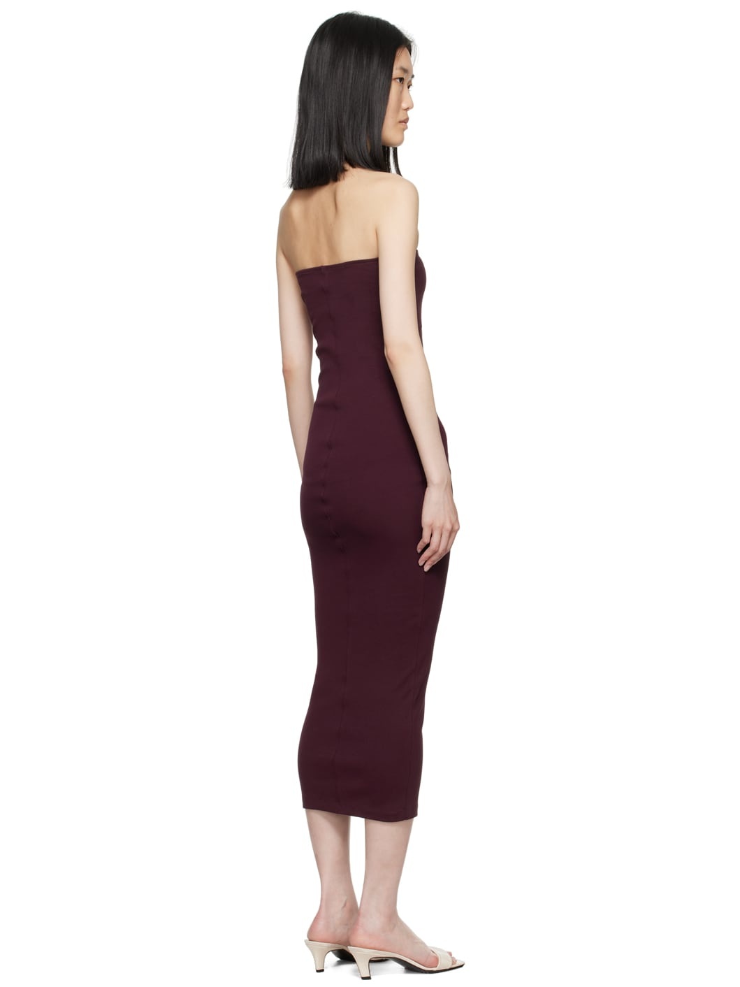 Purple Liv Midi Dress - 3
