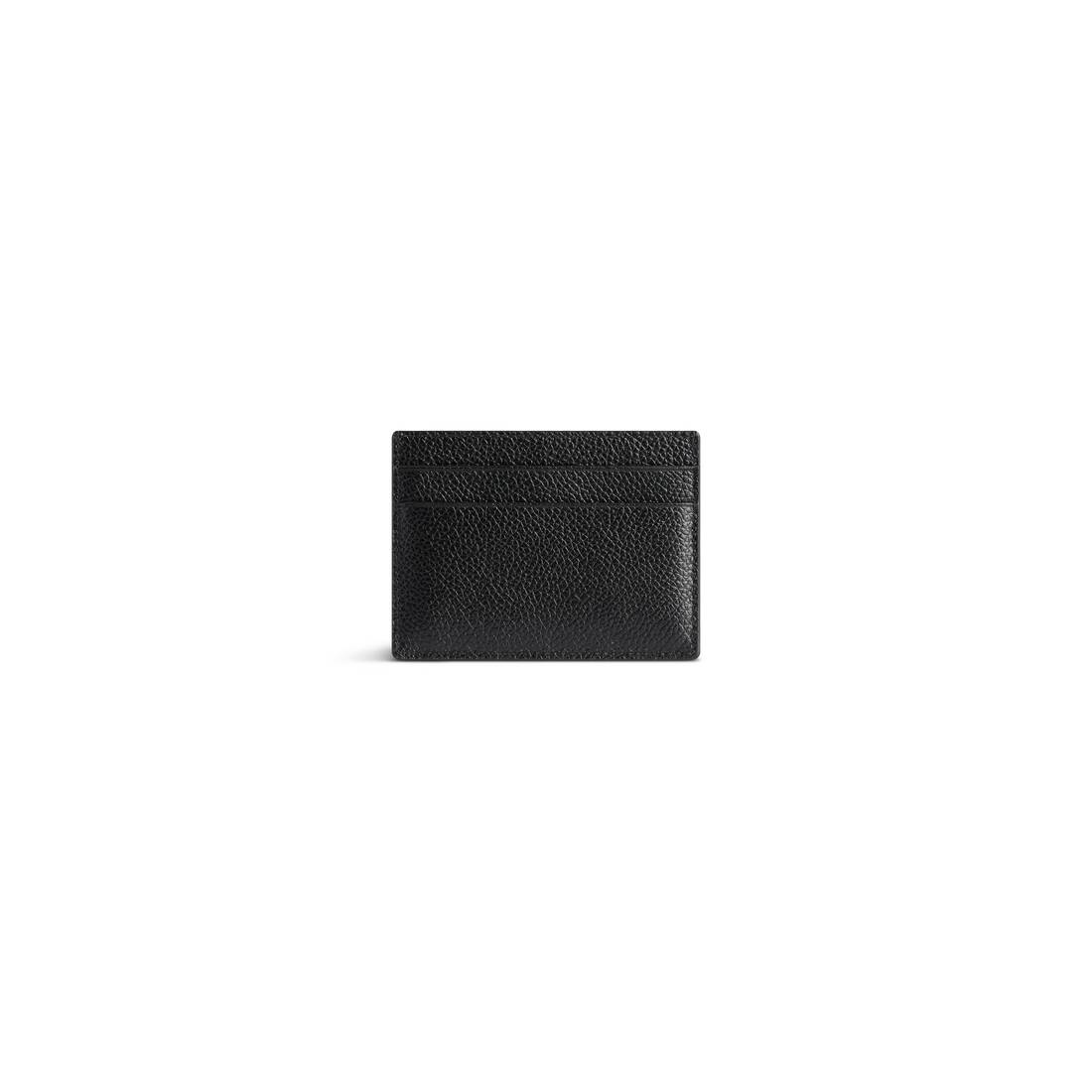 Men's Cash Card Holder  in Black - 2