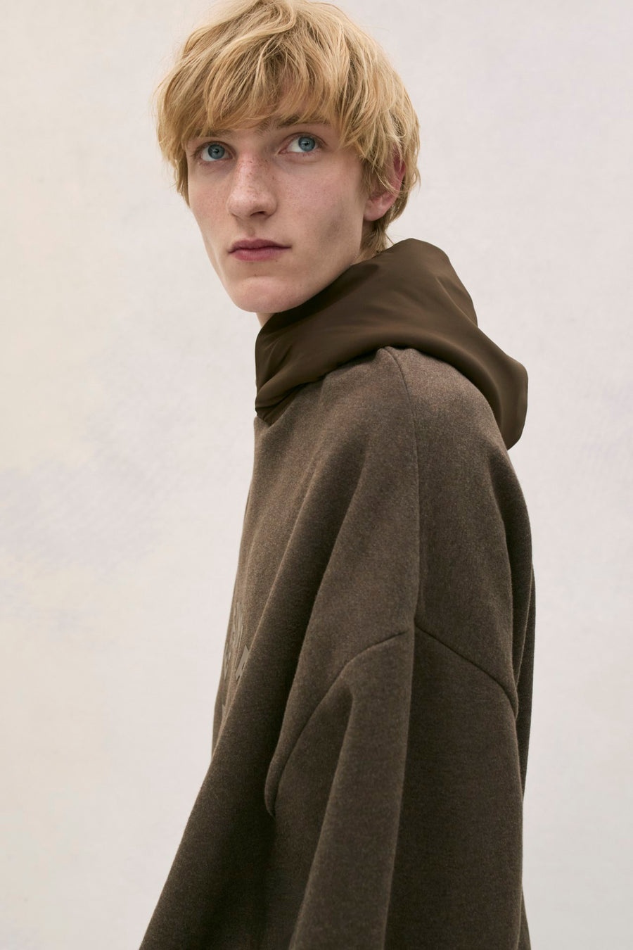 NYLON FLEECE HOODIE - 5