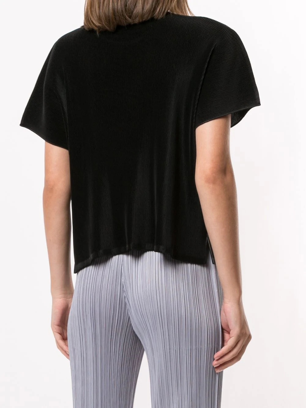 ribbed effect blouse - 4