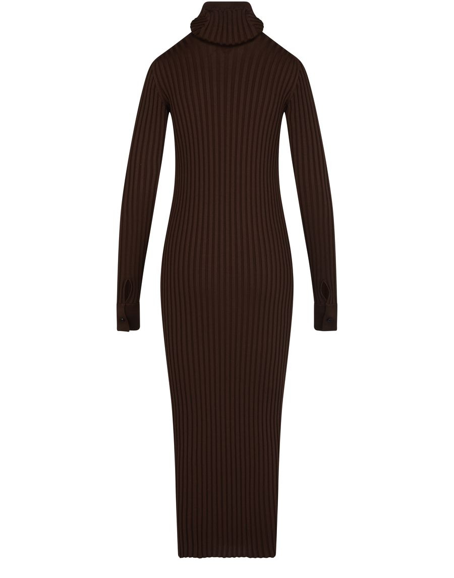 Midi silk dress - 3