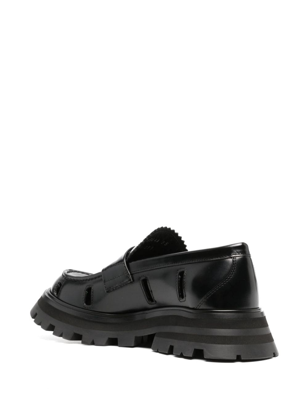Wander chunky leather loafers - 3