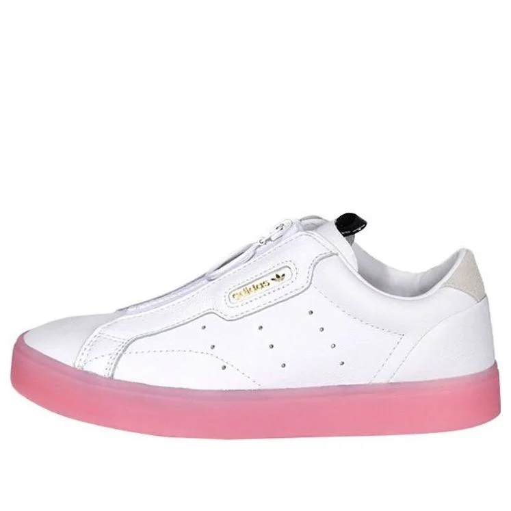 (WMNS) 아디다스 오리지널 Sleek Z '화이트 핑크'EF0776 - 1