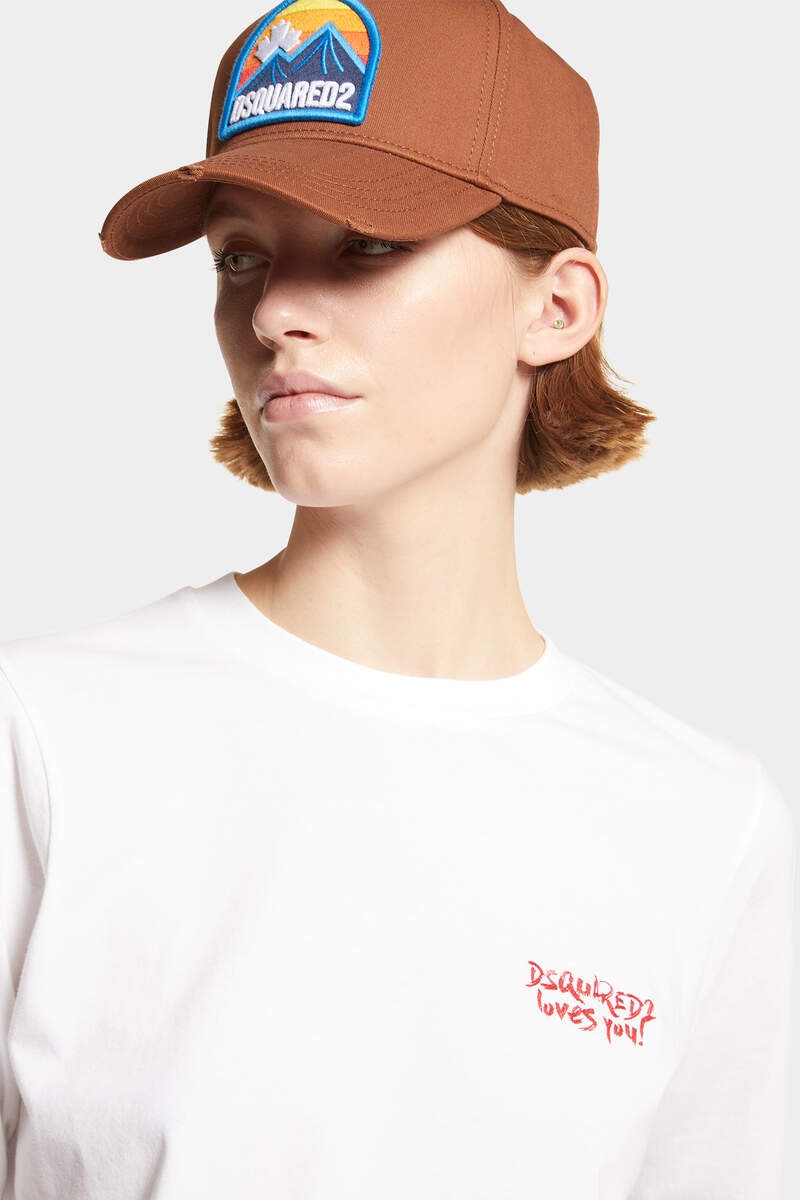 DSQUARED2 LOVES YOU EASY FIT T-SHIRT - 5
