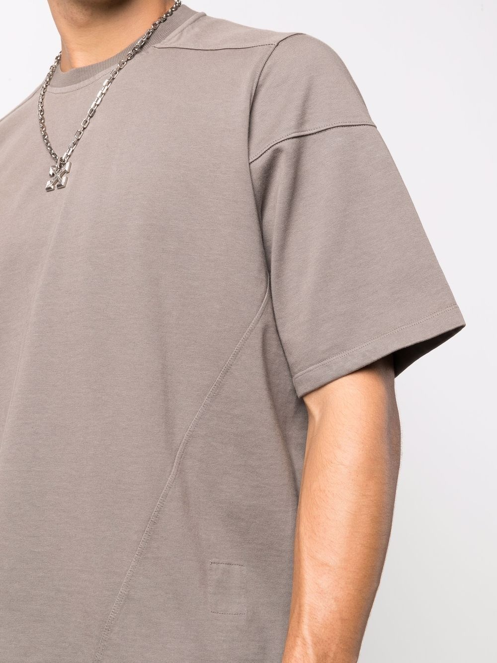 strap-detail short-sleeve T-shirt - 5