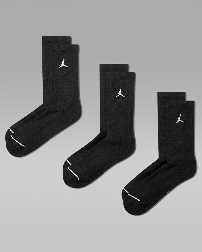 Jordan Everyday Cushioned Crew Socks (6 Pairs) 1