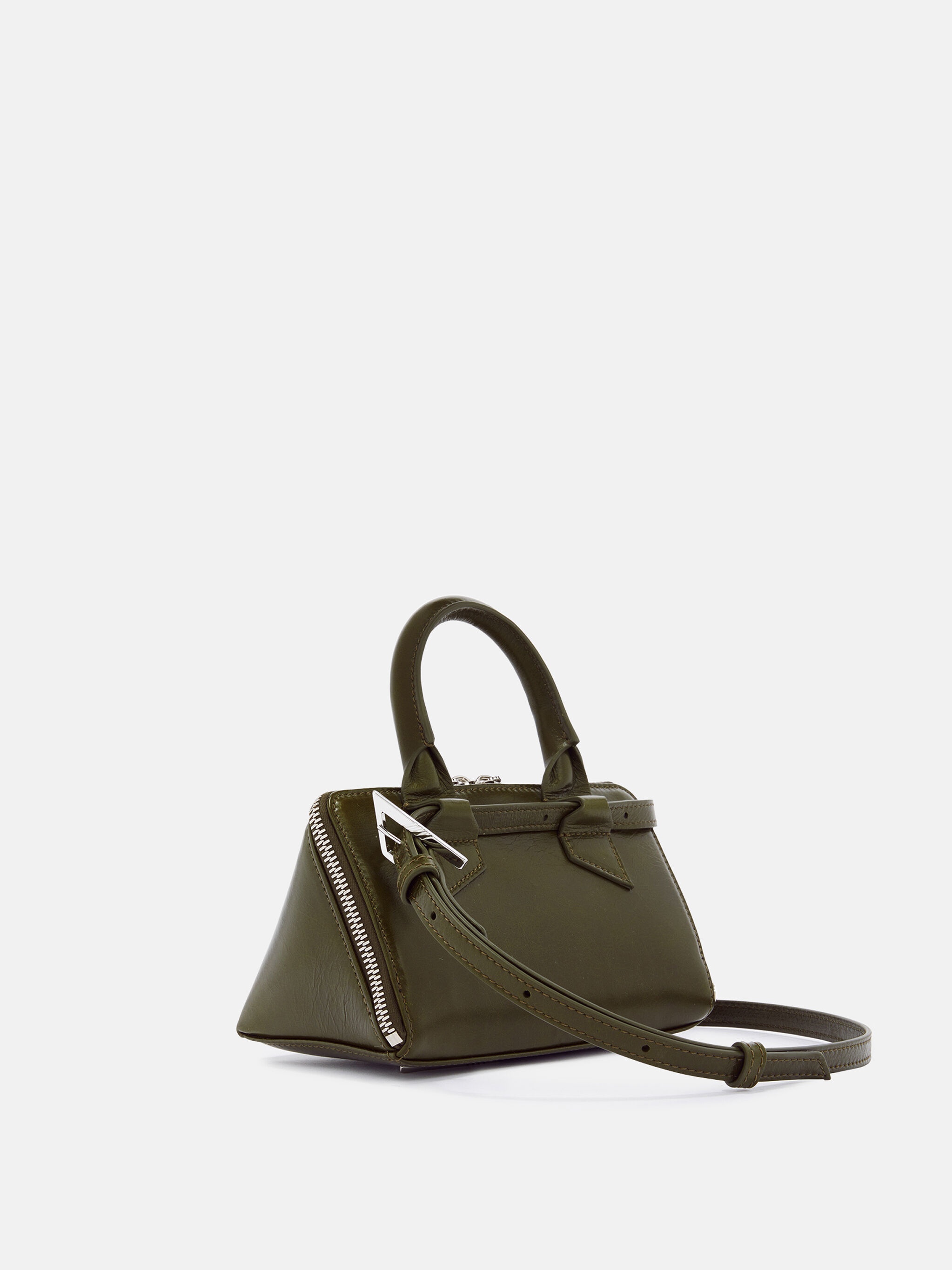 ''FRIDAY'' MILITARY GREEN MINI BAG - 3