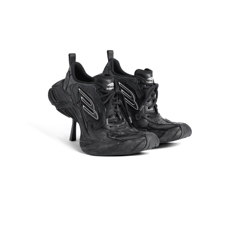 Women's Monday Heel Shoe in Black 2