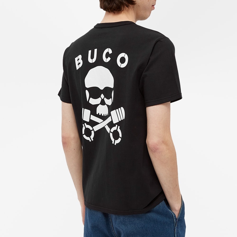 The Real McCoys Buco Skull Piston Tee - 4