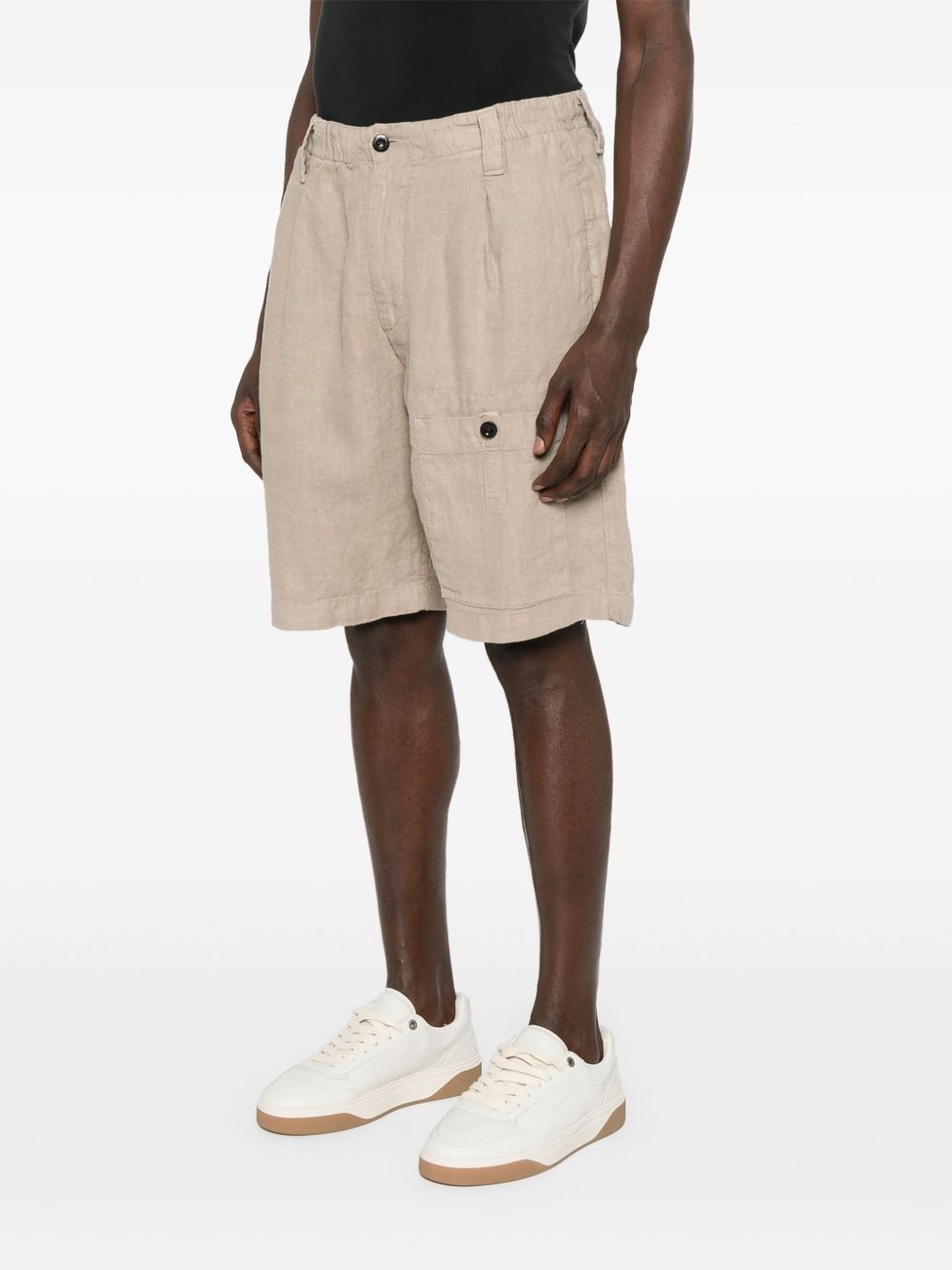 linen shorts - 3