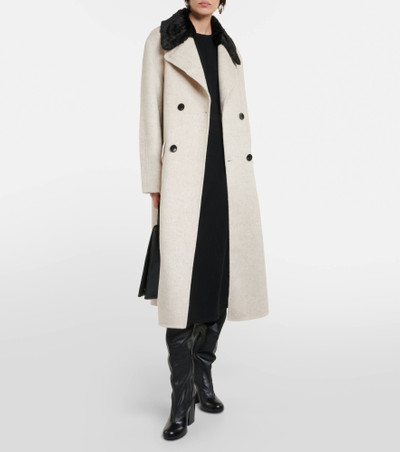 Proenza Schouler White Label Emma wool-blend coat outlook