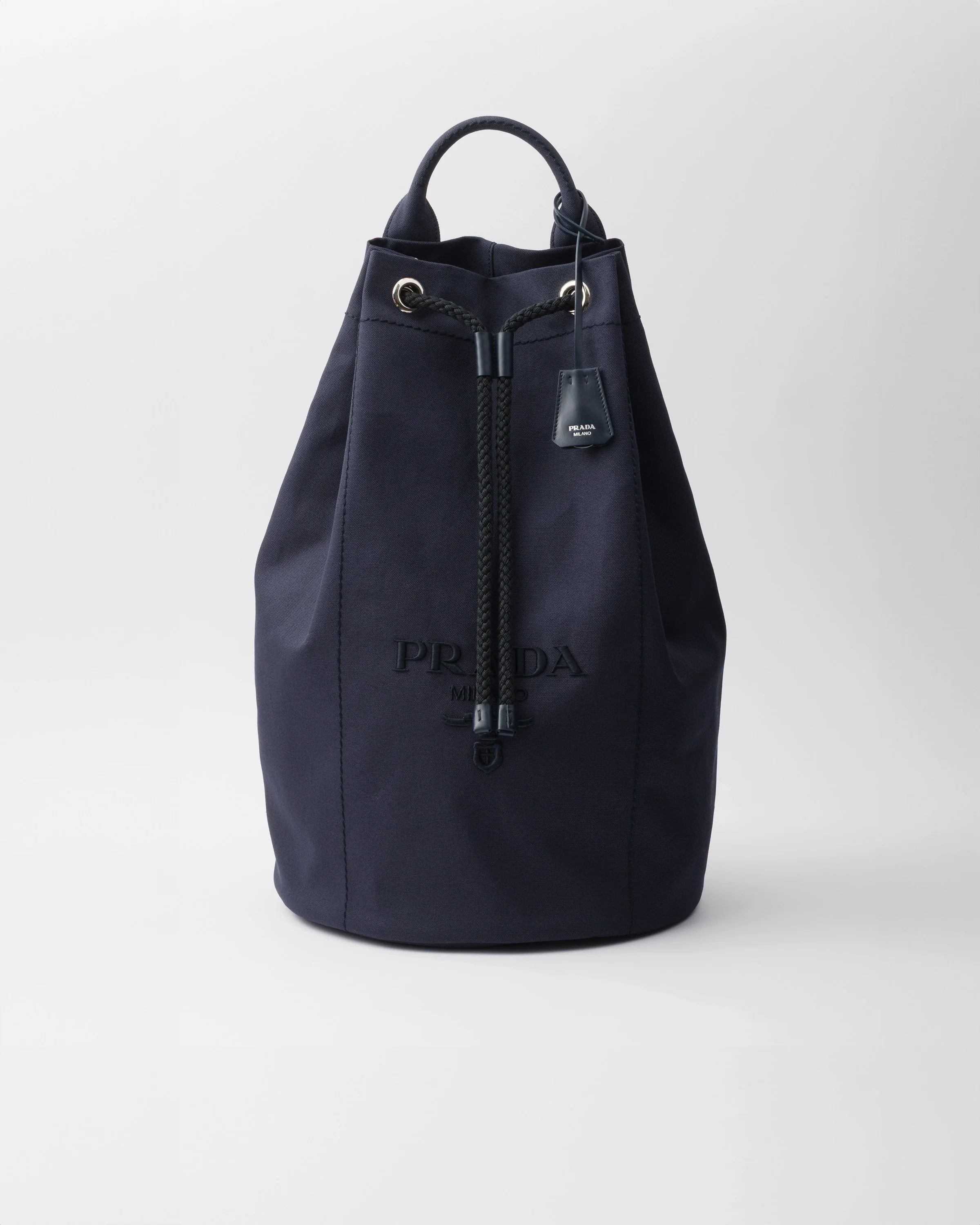 Canvas drawstring duffle bag - 1