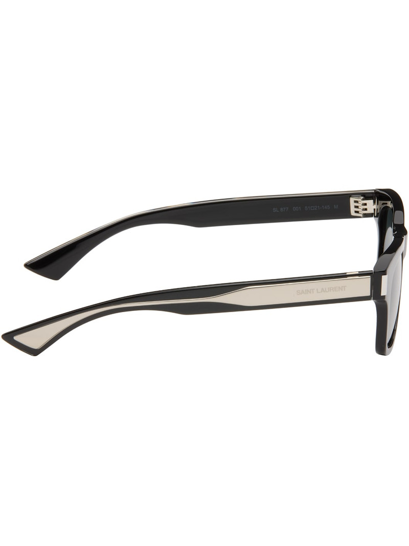 SAINT LAURENT Black SL 877 Sunglasses outlook