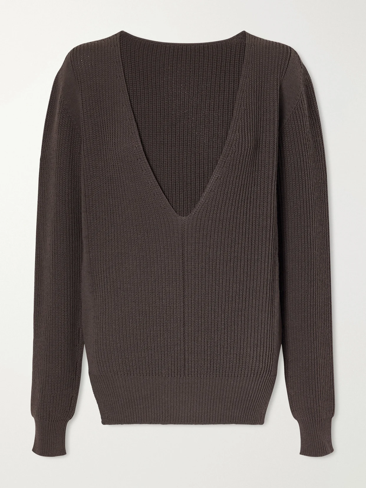 Cable-knit Wool Sweater - 1