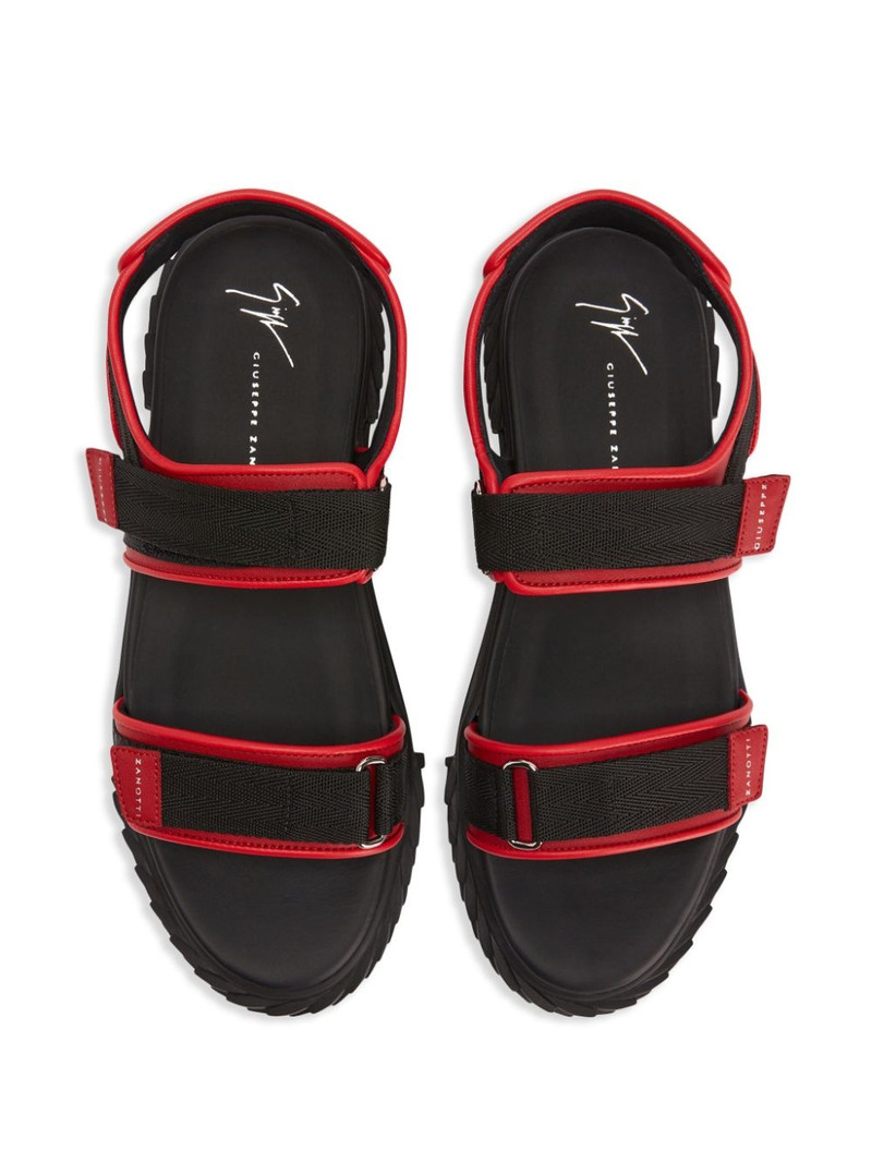 Frankie double-strap sandals 4