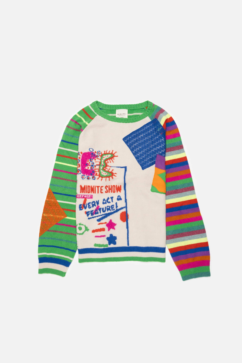 GUCCI VAULT MIDNIGHT FEATURE RAGLAN CREW 1