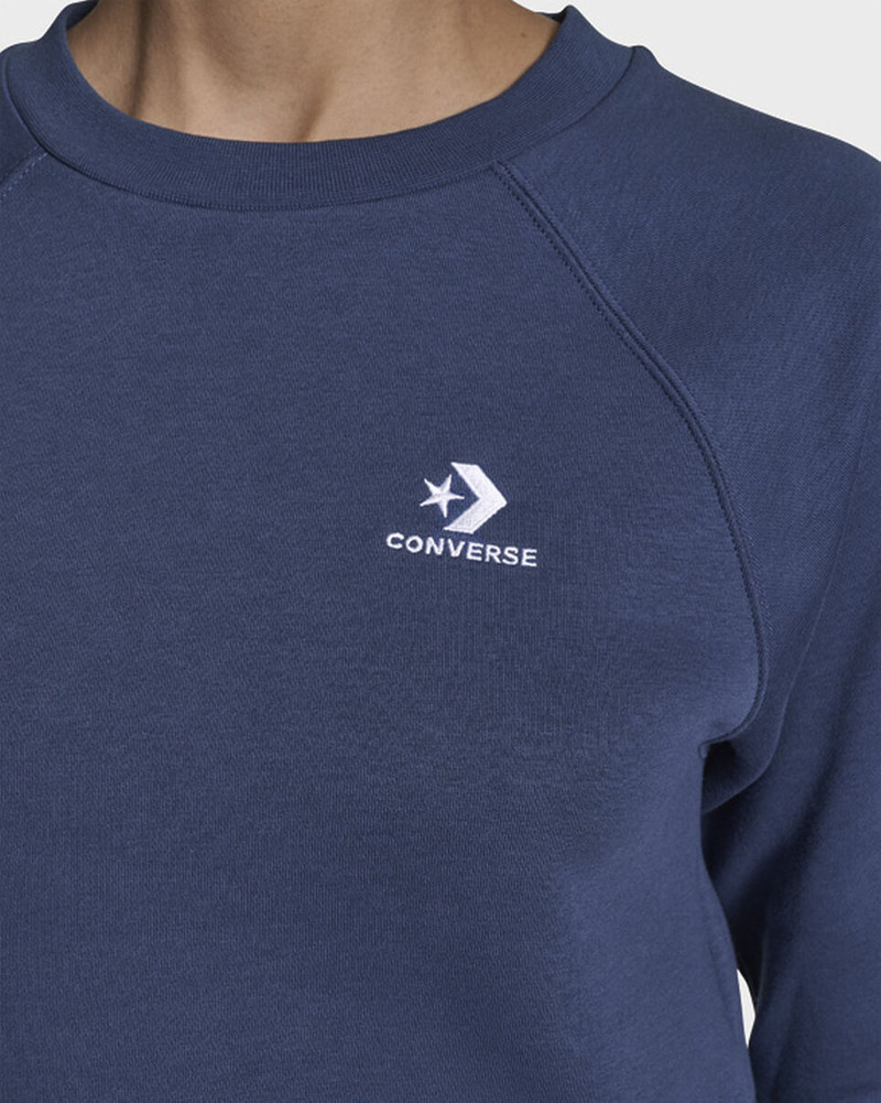 Star Chevron Cropped Crew Neck 8