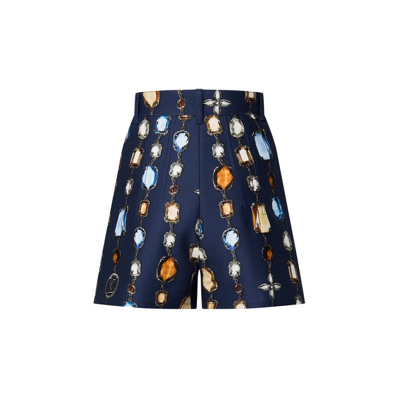Necklace Print Tailored Shorts 3
