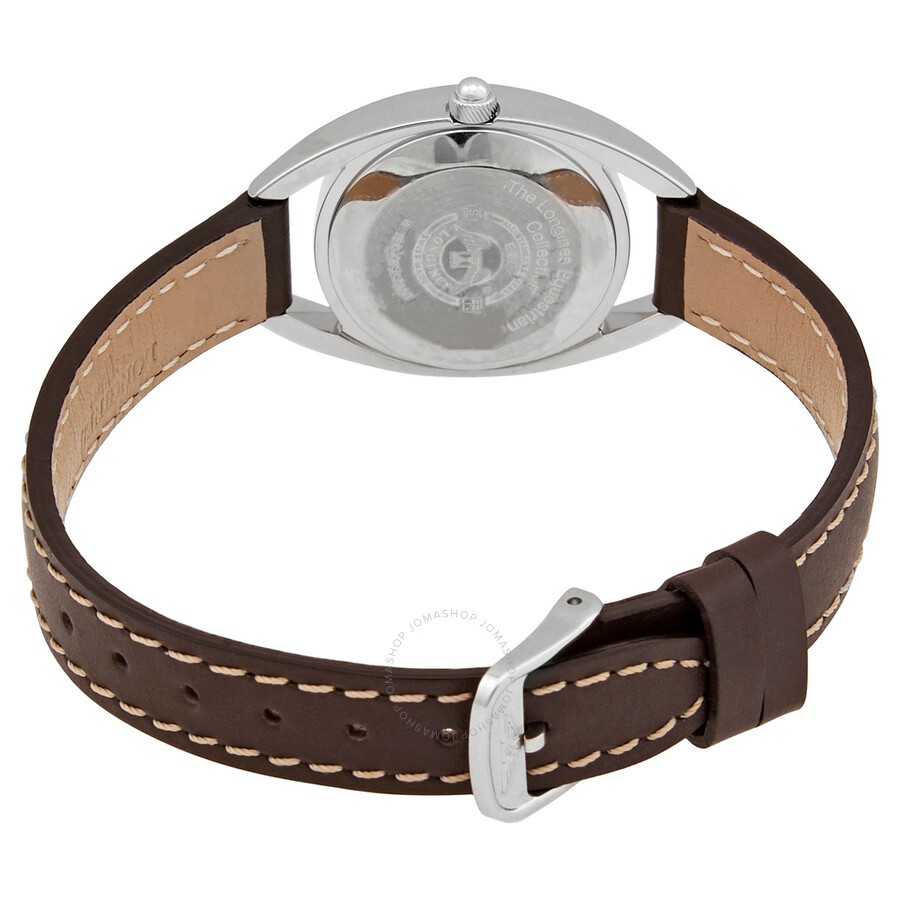 Longines Equestrian Quartz Diamond Silver Guilloche Dial Ladies Watch L6.135.0.71.2 - 3