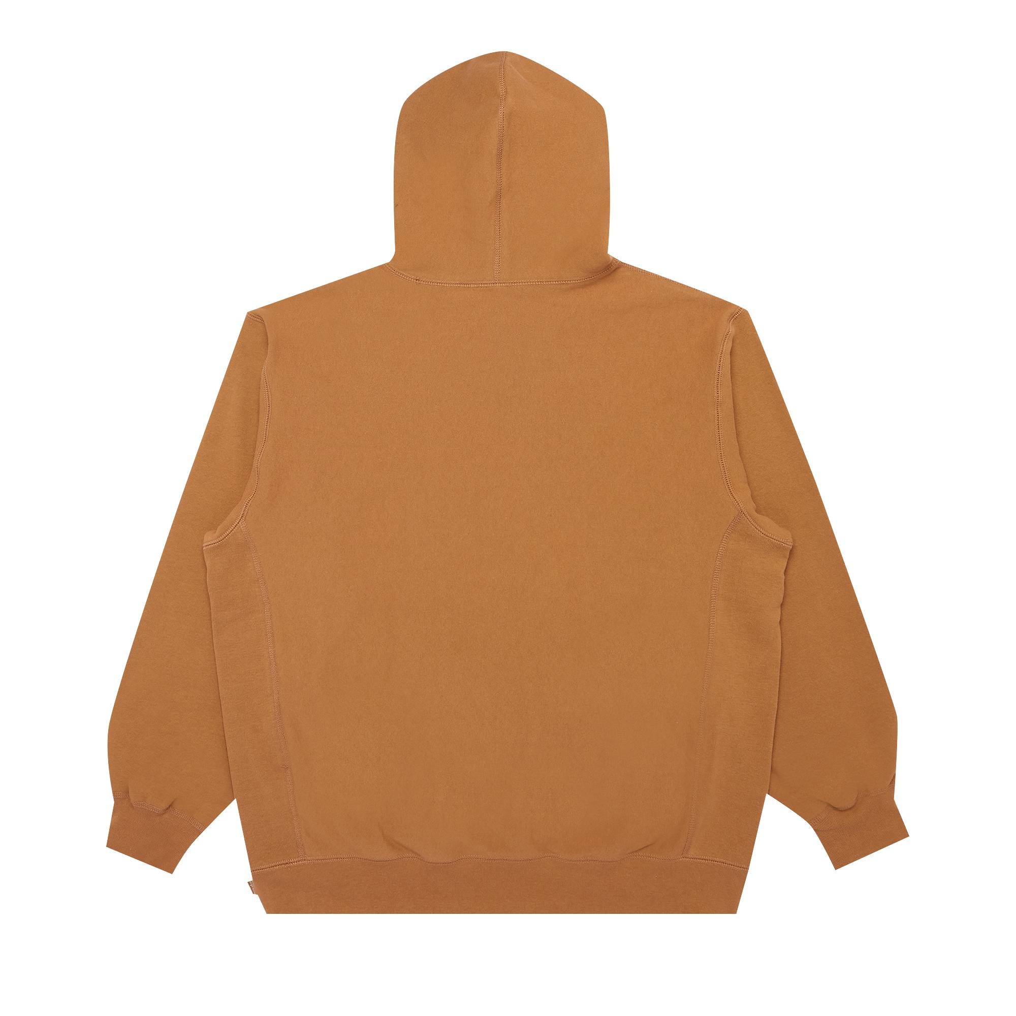 Supreme Supreme x Swarovski S Logo Hooded Sweatshirt 'Brown