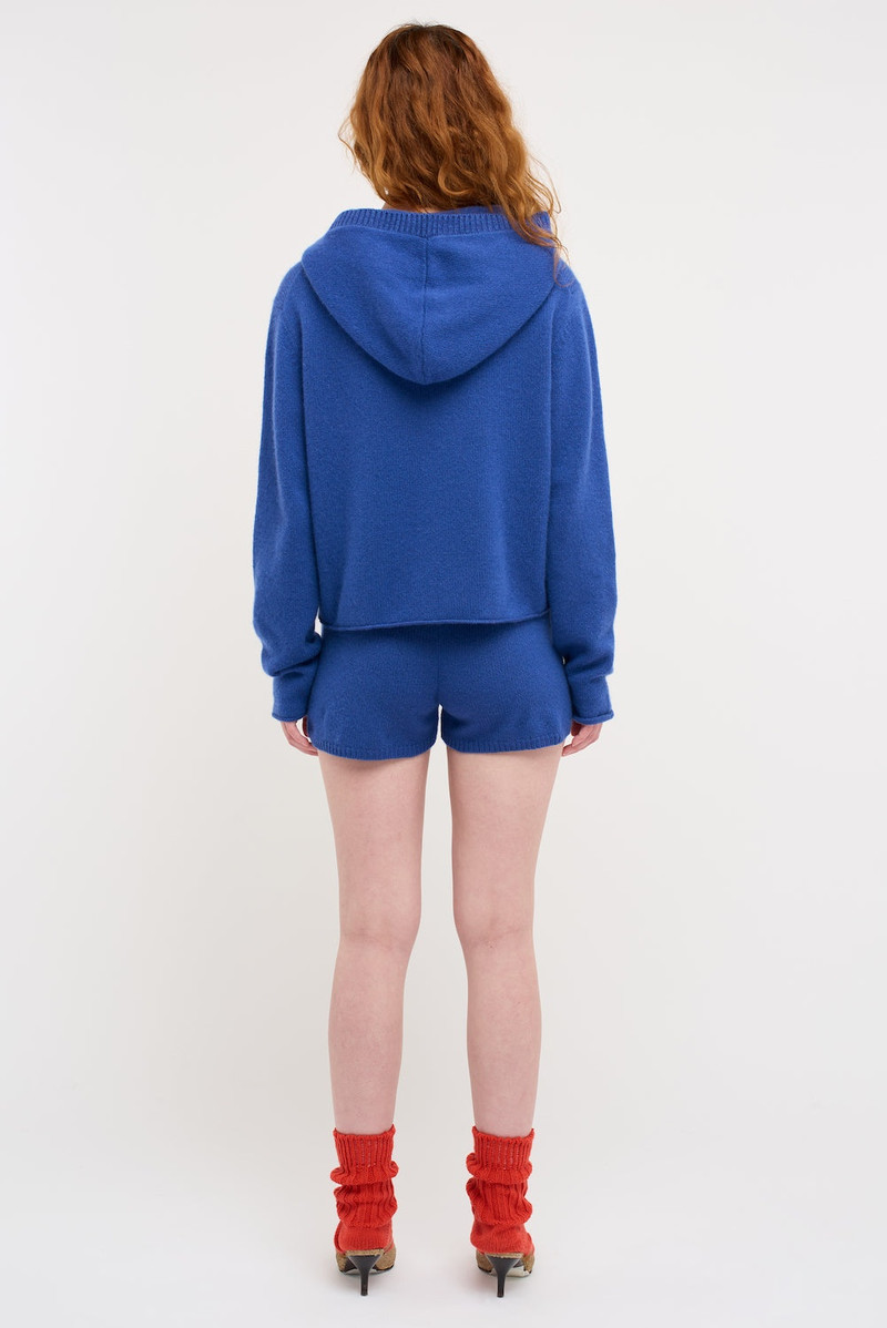 WOMEN'S RAW HEM HOODIE 5