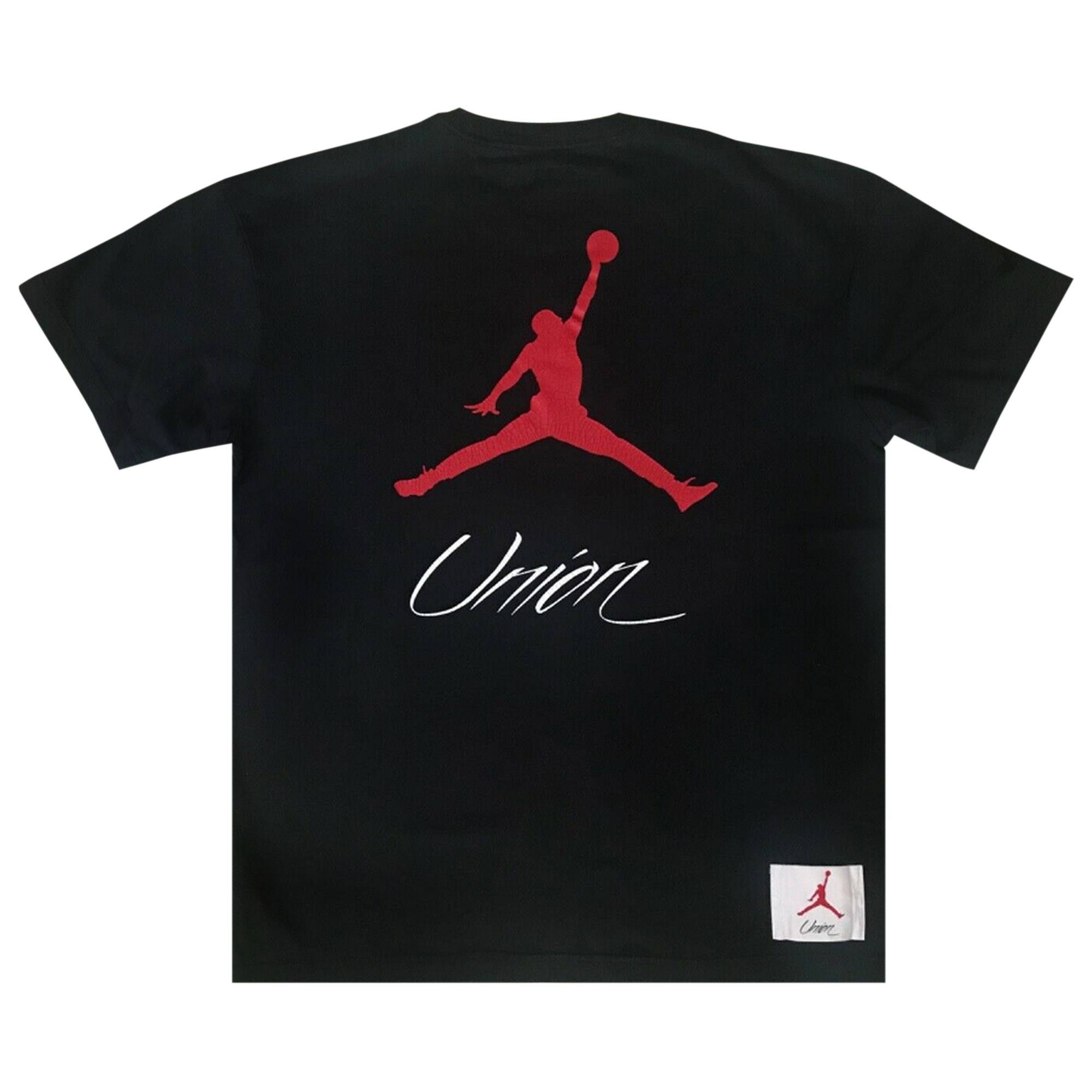 Air Jordan x Union NRG Vault AJ Flight Jumpman Tee 'Black' - 2