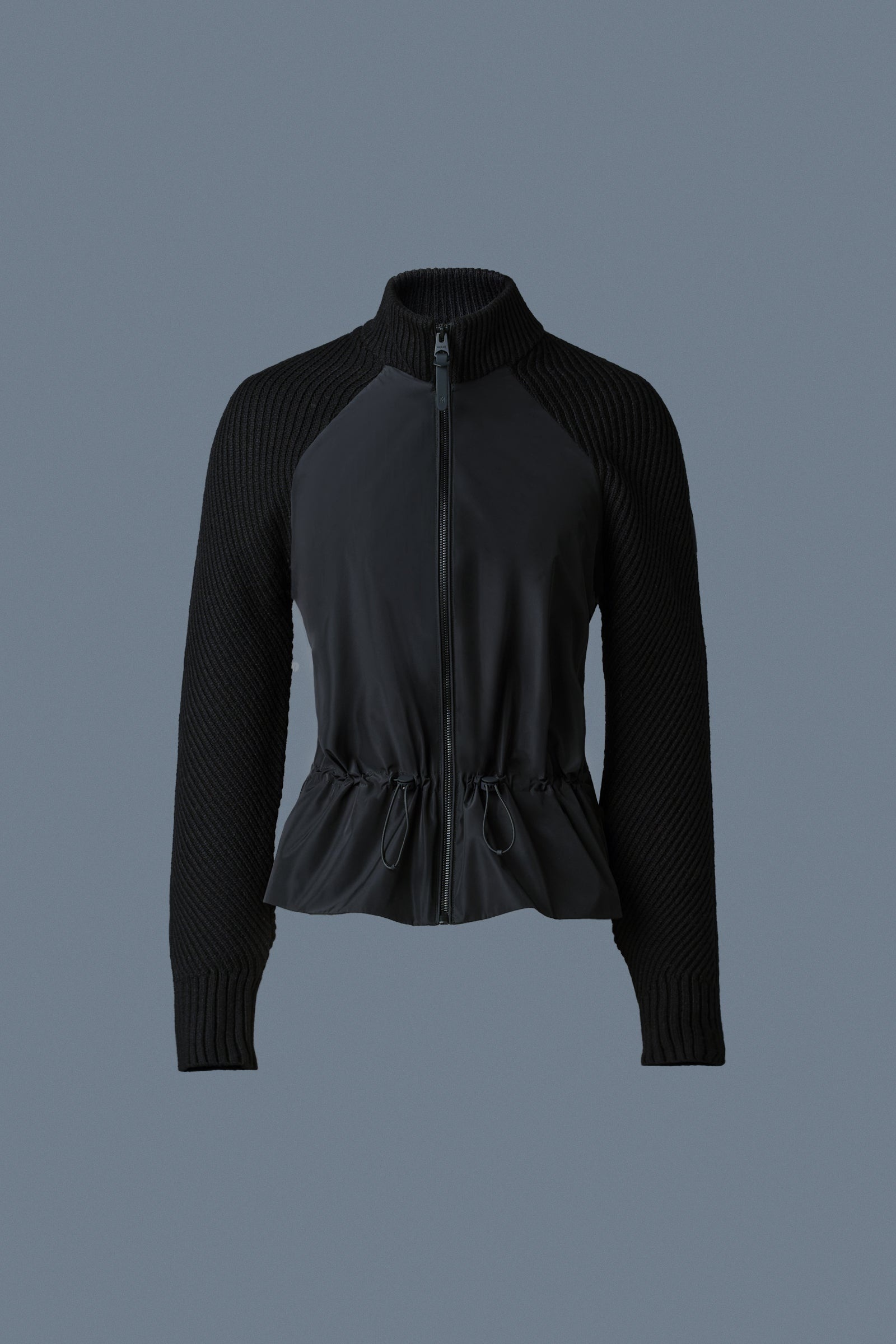 JORANE Mixed Media Zip Jacket - 1