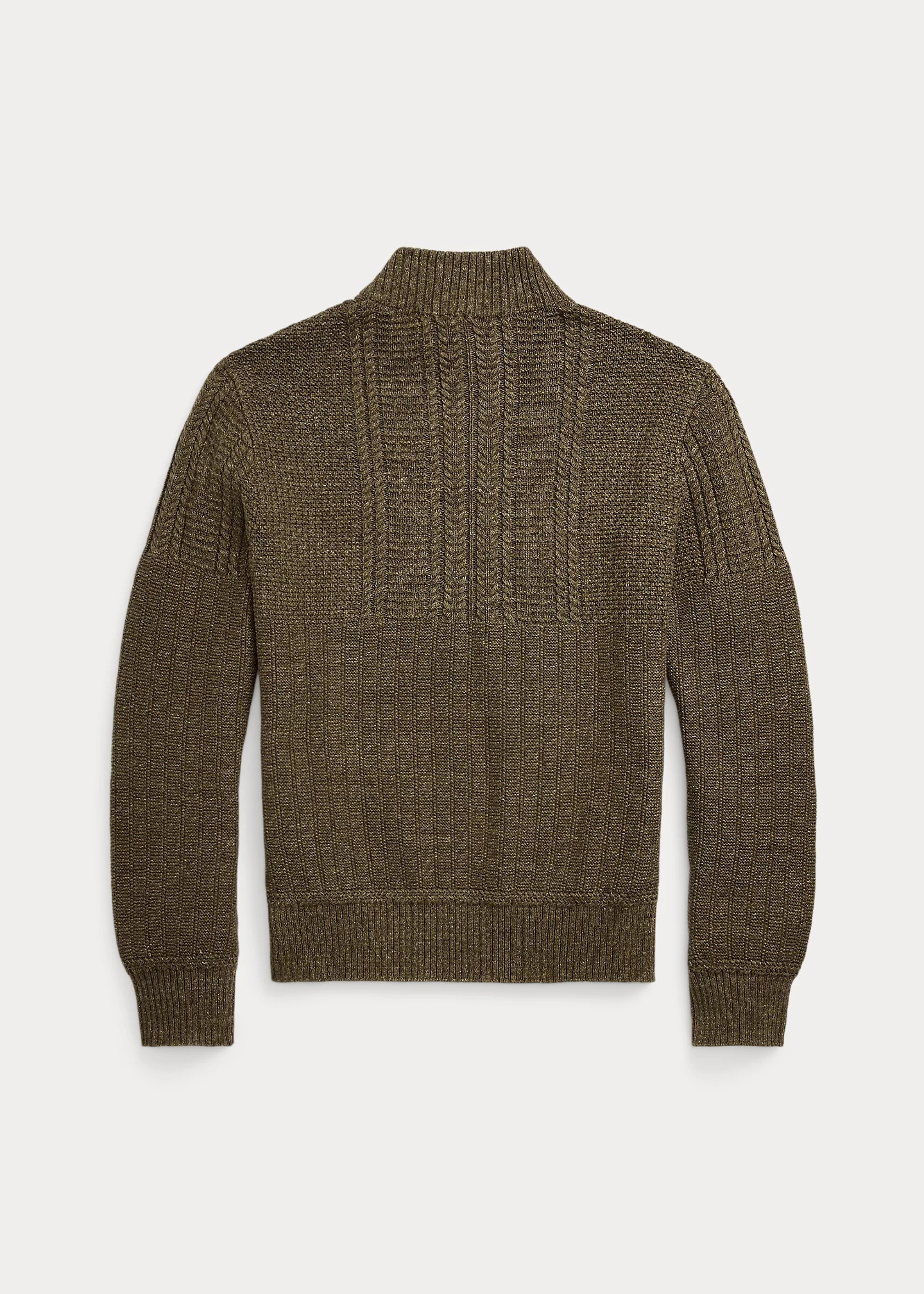 Cotton Mockneck Sweater - 2