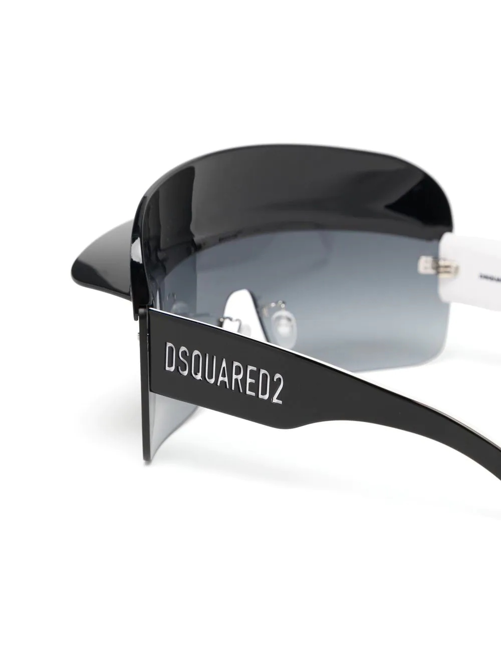 logo-print pilot-frame sunglasses - 3