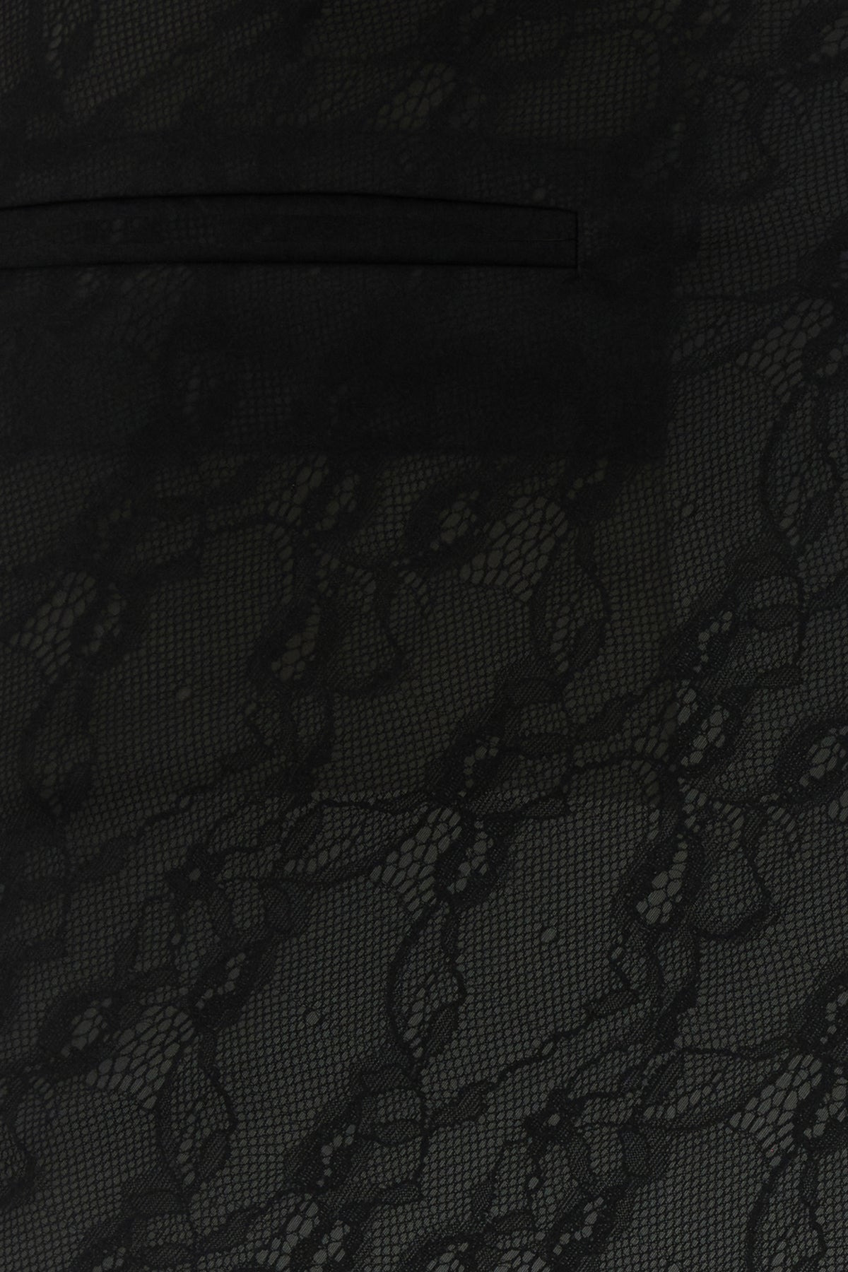 Black stretch nylon blend skirt - 3