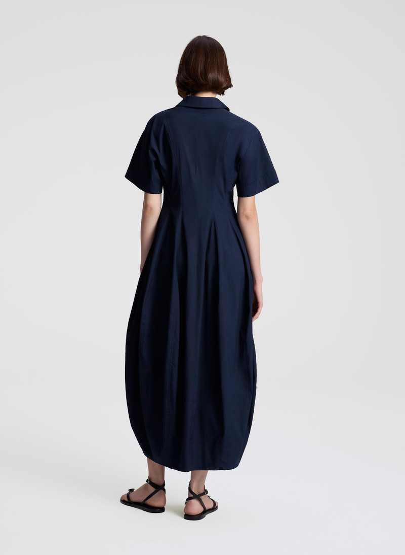 Della Stretch Cotton Midi Dress 6
