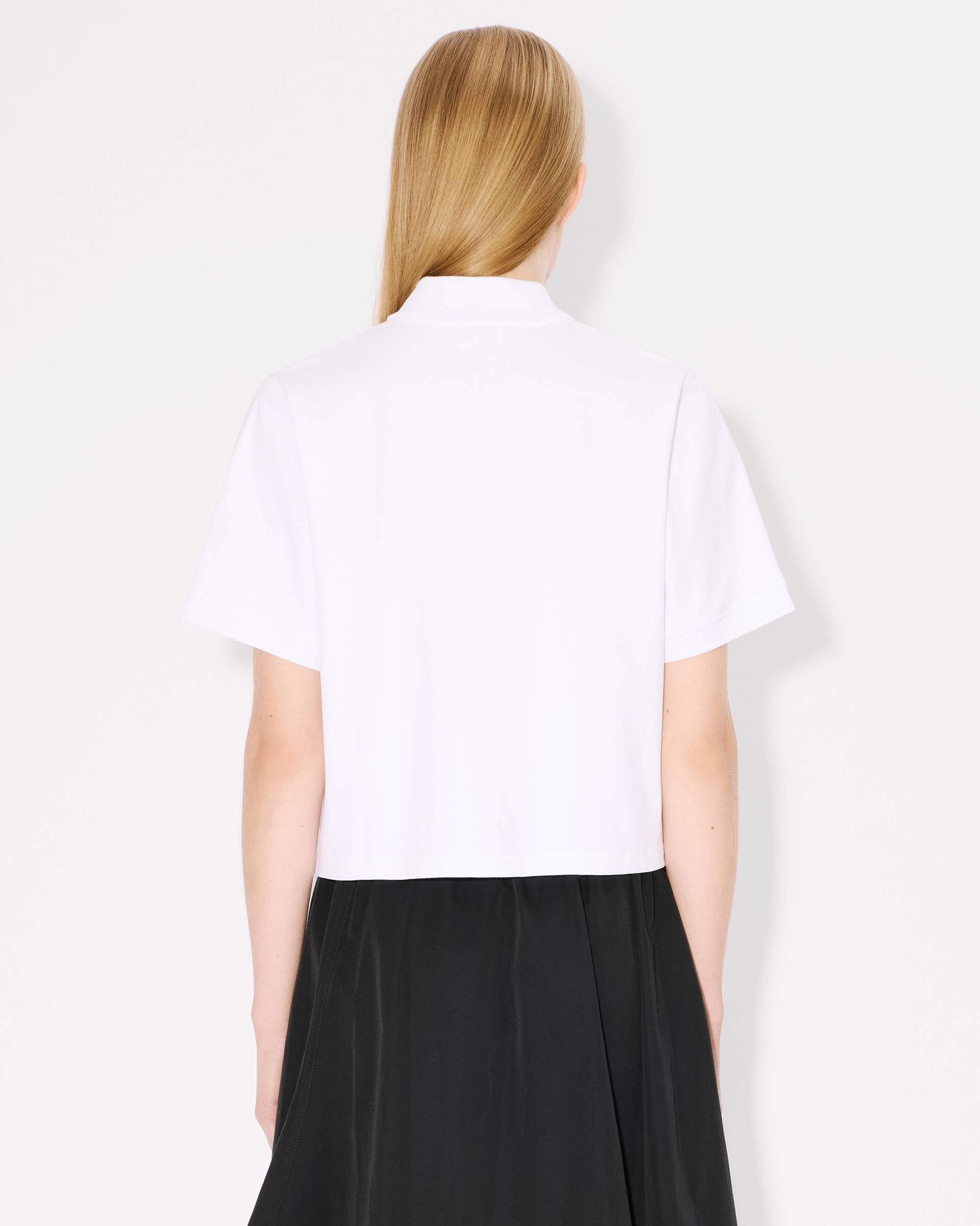 'Boke Flower 2.0' embroidered polo in cotton - 4