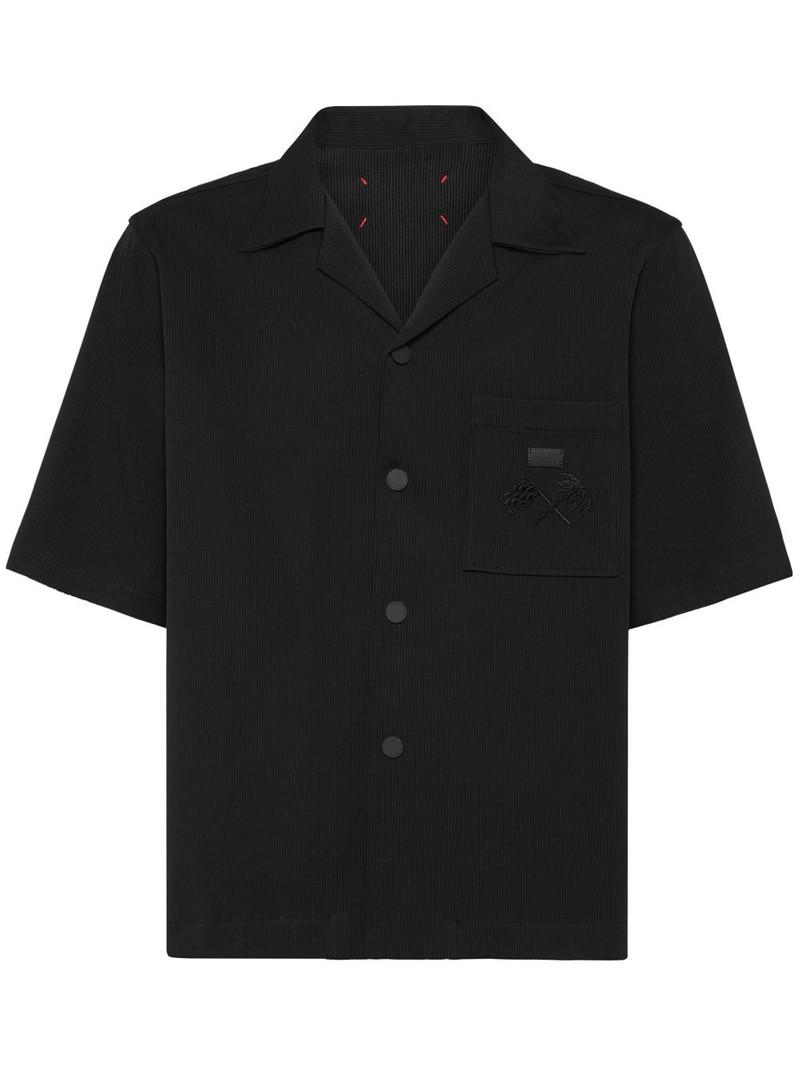 ribbed bowling shirt 1