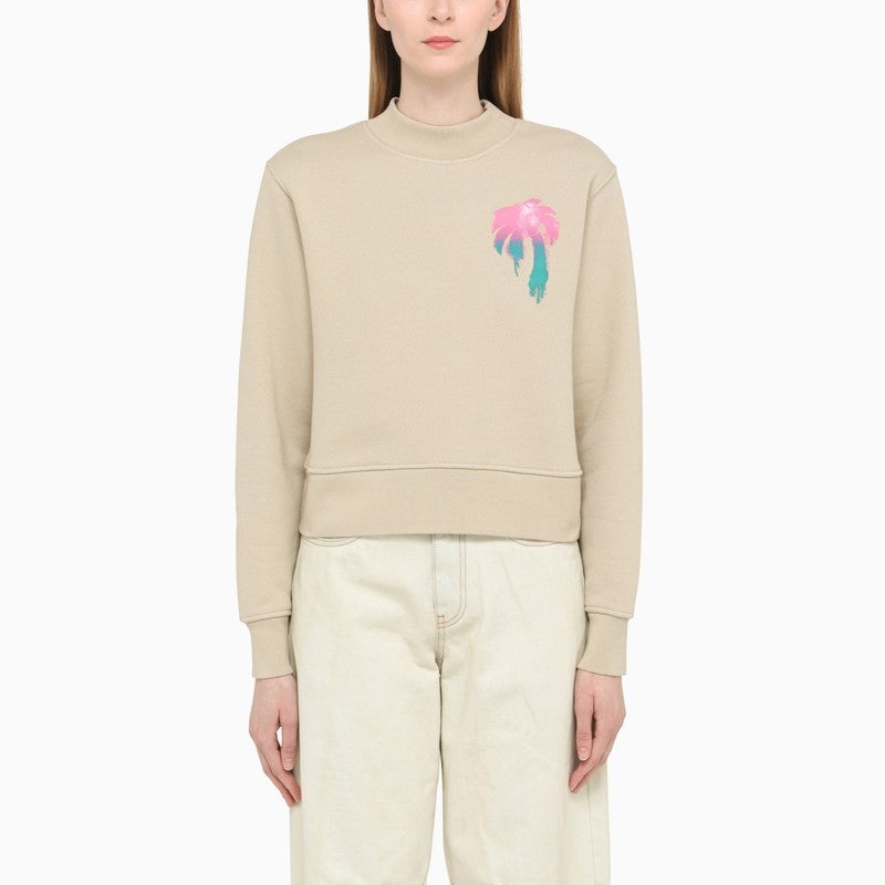 graphic-print long-sleeve sweatshirt - 1