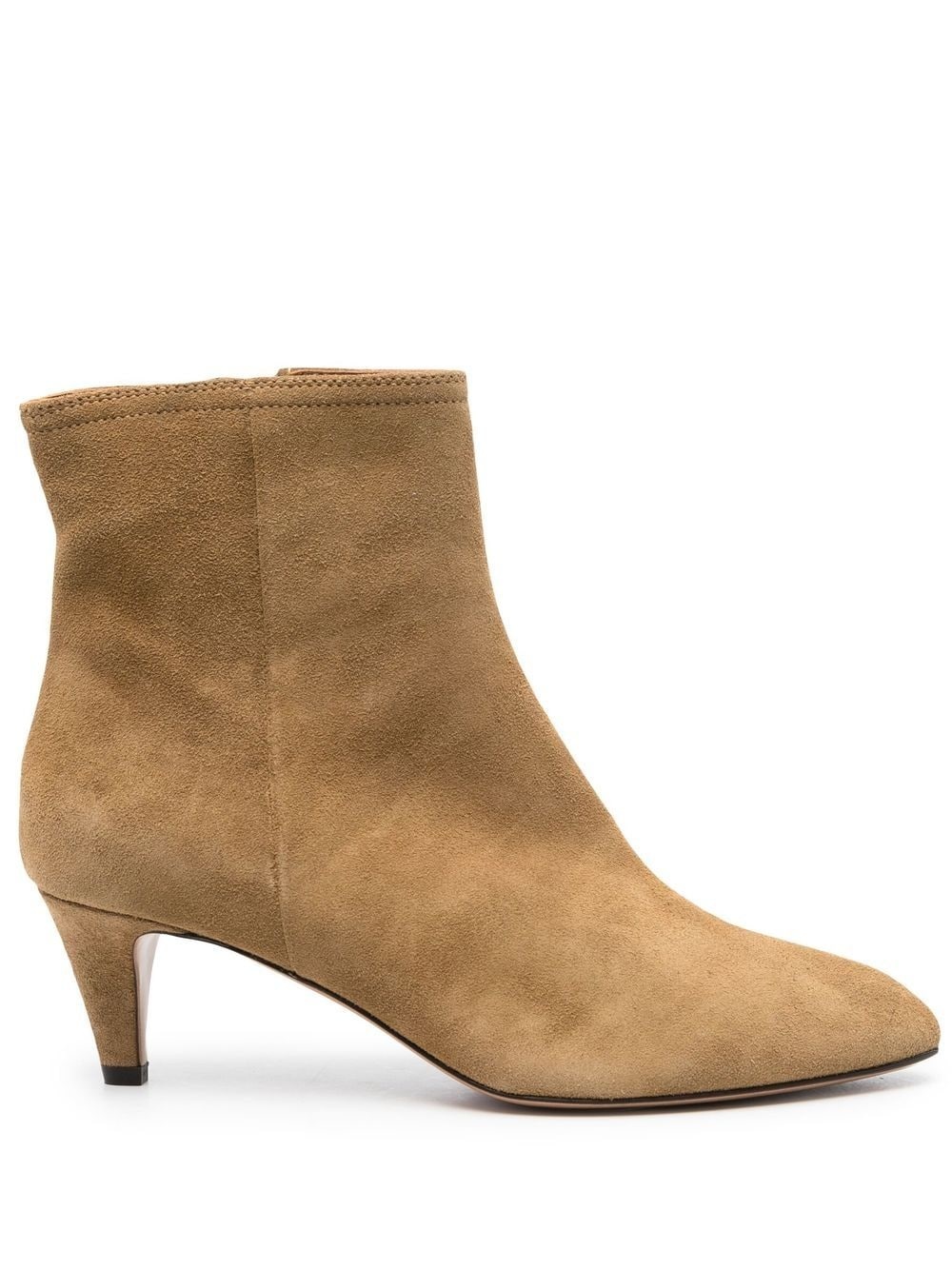 65mm suede ankle boots - 1