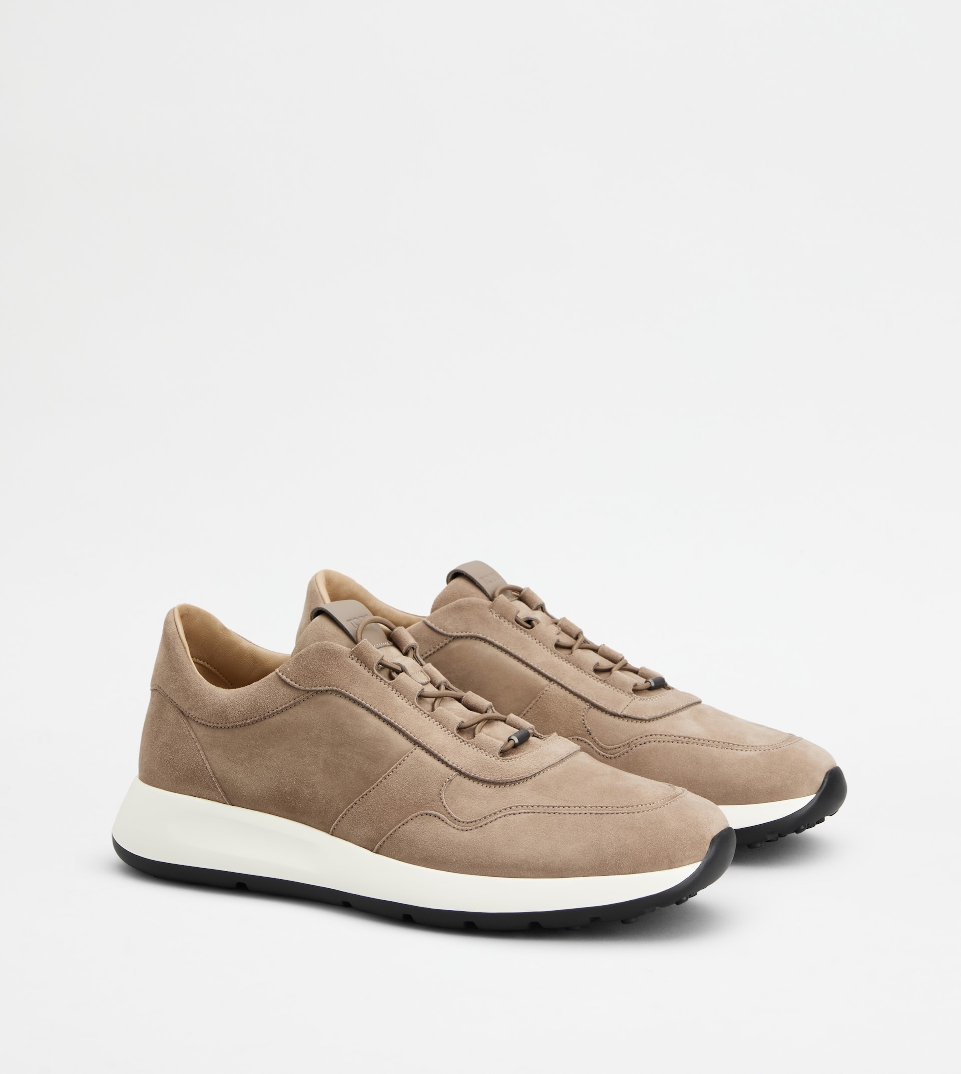 SNEAKERS IN SUEDE - BEIGE - 4
