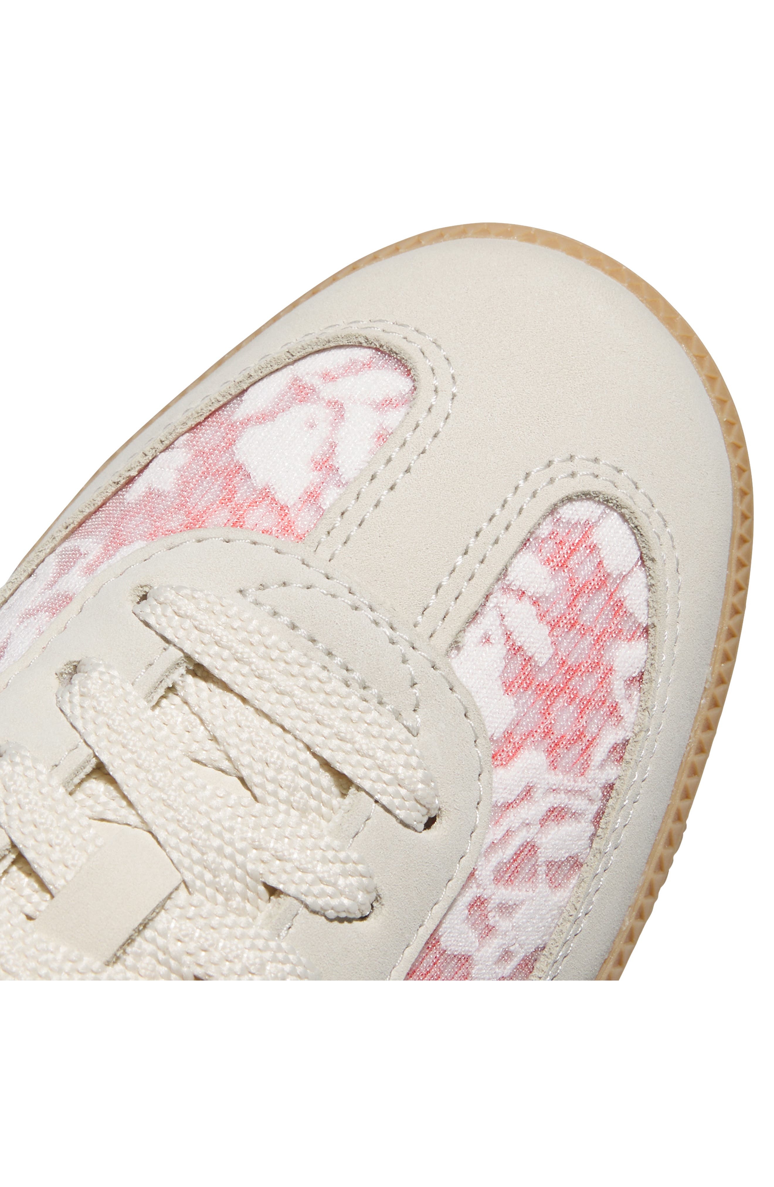 adidas x Liberty London Samba Sneaker in White/Cream White/scarlet at Nordstrom - 8