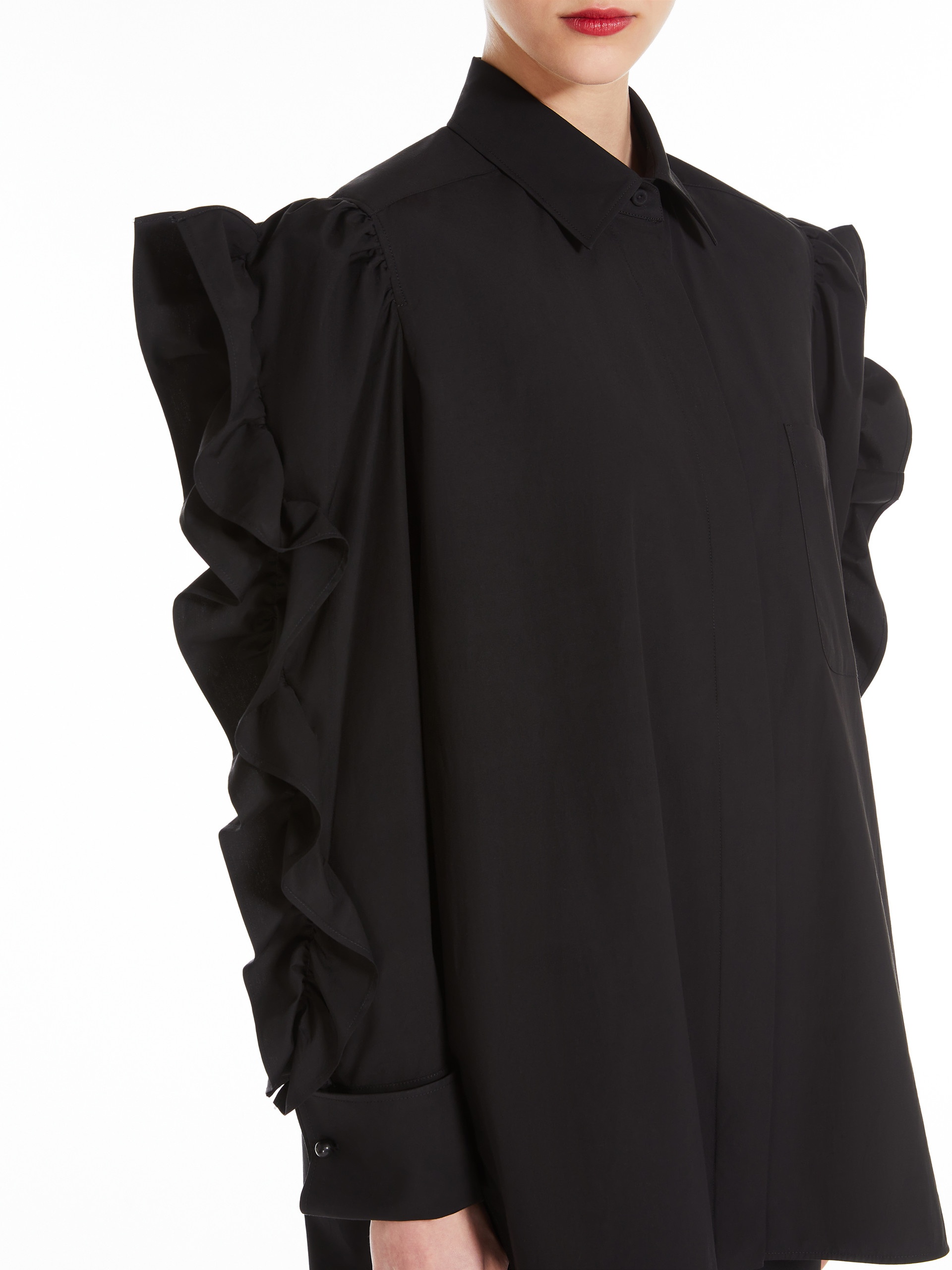 PLEIADI Oversize poplin shirt - 5