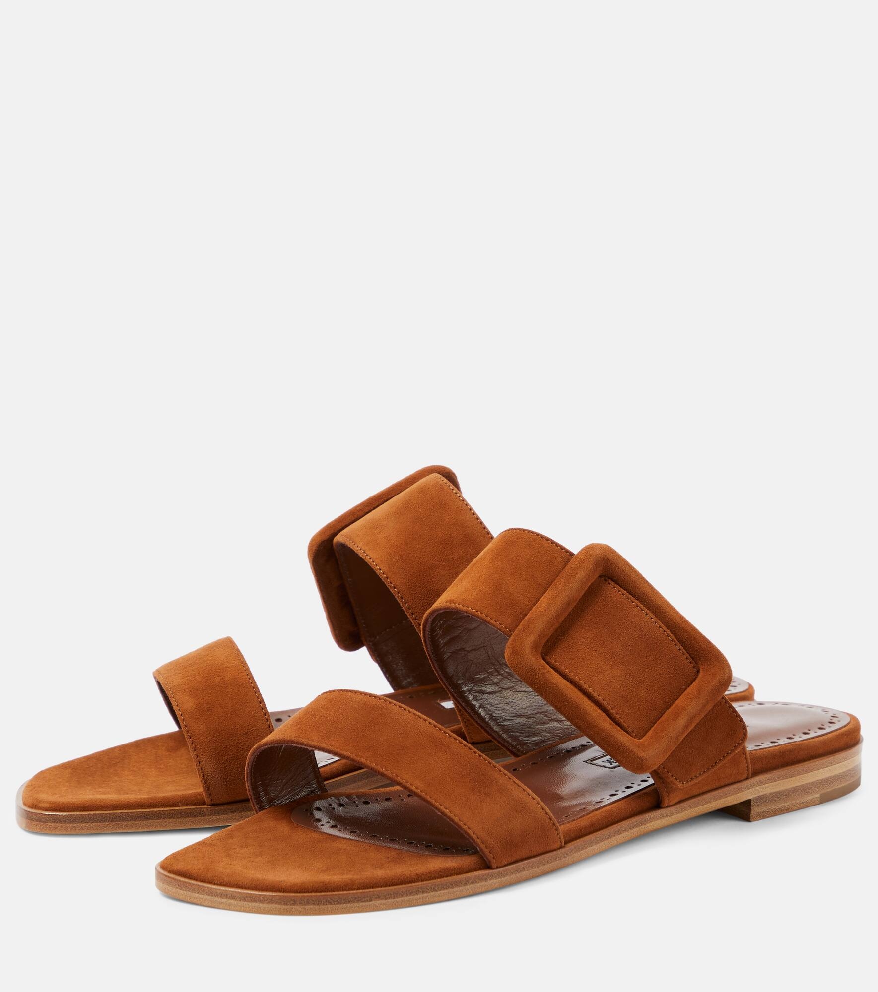 Titubaflat suede sandals - 5