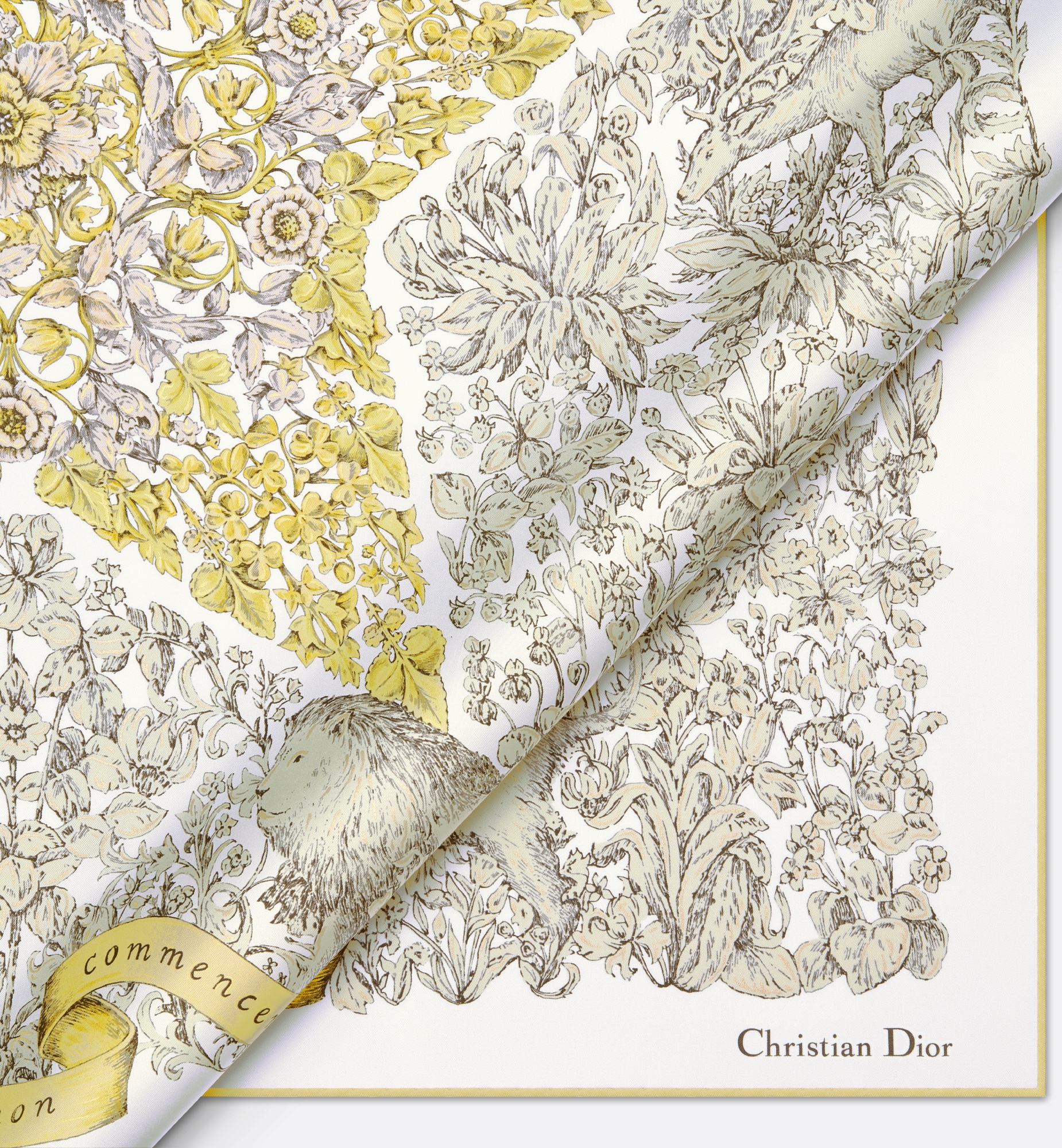 【アクセントに♪】DIOR★Around the World 90 スクエアスカーフ Dior Dior Around the World 90 Square Scarf | REVERSIBLE