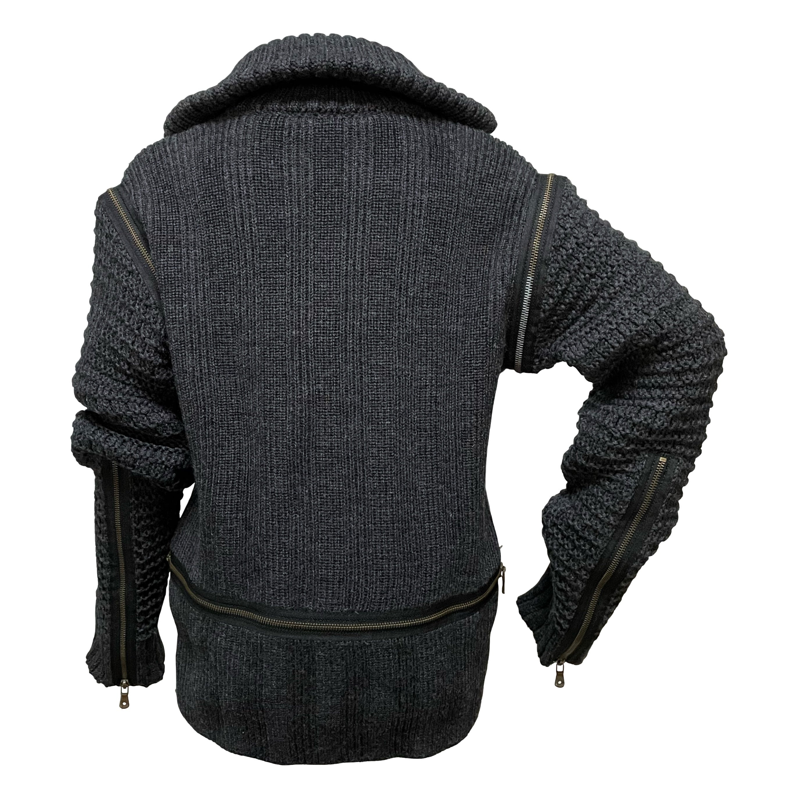 DOLCE&GABBANA Fall Winter 2003 Zipper Turtleneck Sweater - 2