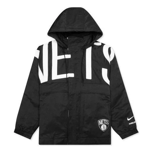 (WMNS) Nike x Ambush NBA Collection Nets Jacket 'Black' DB8576-010 - 1